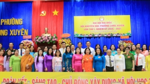 Đại hội đại biểu Hội Khuyến học phường Long Xuyên nhiệm kỳ 2026 - 2031 
