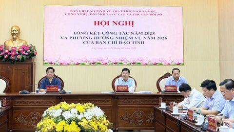 An Giang phấn đấu xếp hạng 10/34 toàn quốc về chuyển đổi số và đổi mới sáng tạo