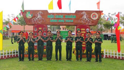 Trung đoàn 20 khai mạc Hội chợ Xuân Bính Ngọ 2026