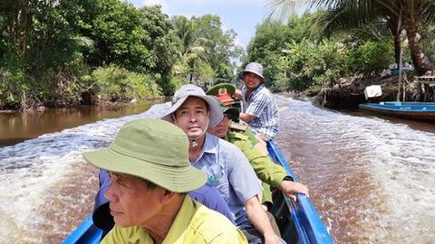 Canh rừng mùa nắng