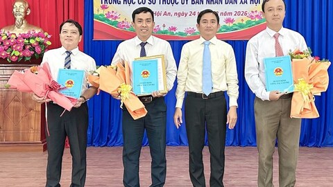 Xã Hội An giảm còn 6 trường THCS, tiểu học, mầm non