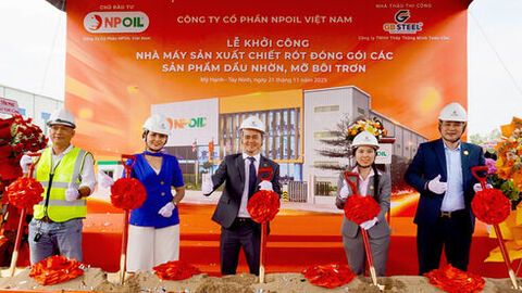 Khởi công nhà máy sản xuất dầu nhờn của NPOIL Việt Nam