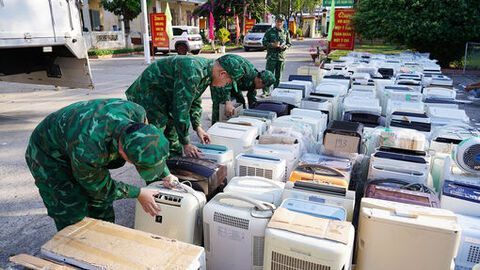 An Giang: Bắt giữ 232 máy lọc không khí, 53 bộ máy lạnh không rõ nguồn gốc