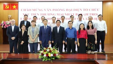 Chủ tịch UBND tỉnh An Giang tiếp Trưởng đại diện Văn phòng JETRO  tại TP. Hồ Chí Minh 