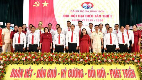 Đại hội đại biểu Đảng bộ xã Bình Sơn 