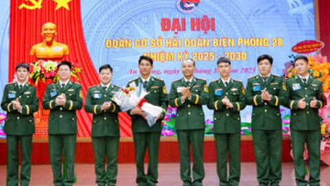 Đại hội Đoàn cơ sở Hải đoàn Biên phòng 28