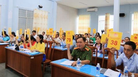 HĐND phường Bình Đức quyết định nhiều nội dung quan trọng