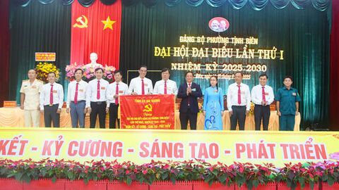 Đại hội đại biểu Đảng bộ phường Tịnh Biên nhiệm kỳ 2025 - 2030