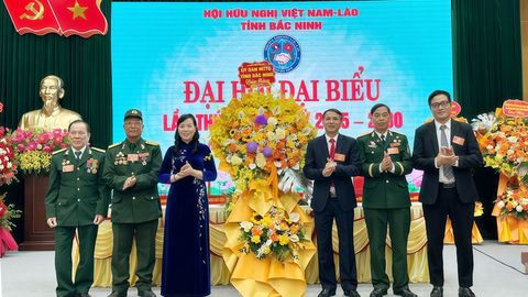 Tiếp tục đổi mới, nâng cao chất lượng hoạt động Hội Hữu nghị Việt Nam - Lào tỉnh Bắc Ninh