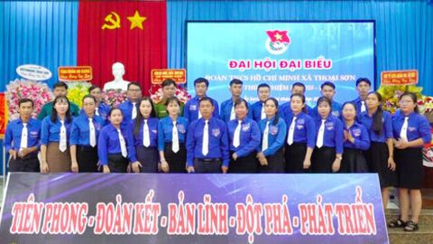 Đại hội đại biểu Đoàn Thanh niên Cộng sản Hồ Chí Minh xã Thoại Sơn nhiệm kỳ 2025 - 2030