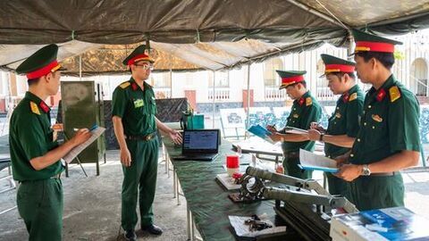 Nâng cao chất lượng huấn luyện lực lượng vũ trang tỉnh qua các sáng kiến, mô hình mới