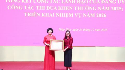 Xã Hiệp Hòa khen thưởng nhiều tập thể, cá nhân tiêu biểu