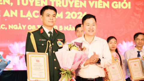 Xã An Lạc tổ chức hội thi báo cáo viên, tuyên truyền viên giỏi