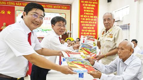 Xã Vĩnh Bình họp mặt chúc mừng năm mới Bính Ngọ 2026 