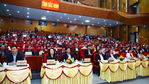Bắc Ninh: Hơn 100 nghìn đại biểu dự Hội nghị quán triệt Nghị quyết về phát triển kinh tế Nhà nước và phát triển văn hóa