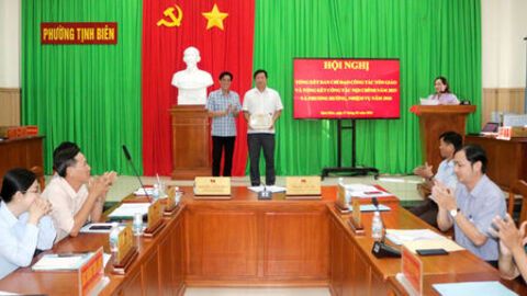 Các cơ sở tôn giáo phường Tịnh Biên hỗ trợ hơn 2 tỷ đồng thực hiện công tác xã hội từ thiện