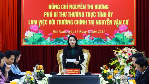 Trường Chính trị Nguyễn Văn Cừ nâng tầm vị thế, xứng đáng là trung tâm đào tạo, bồi dưỡng cán bộ, công chức của tỉnh