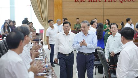 Tổng Bí thư Tô Lâm: Tin tưởng An Giang khẳng định vị thế là một cực phát triển năng động của vùng