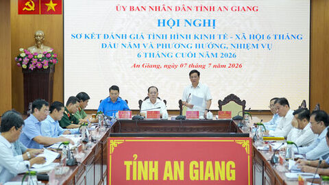Tăng trưởng GRDP tỉnh An Giang đứng đầu đồng bằng sông Cửu Long, thứ 16 cả nước 