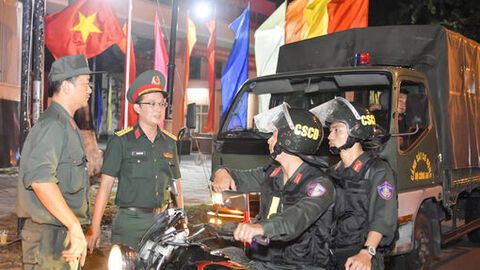 Bộ Chỉ huy Quân sự tỉnh An Giang tăng cường phối hợp tuần tra dịp Quốc khánh 2/9 