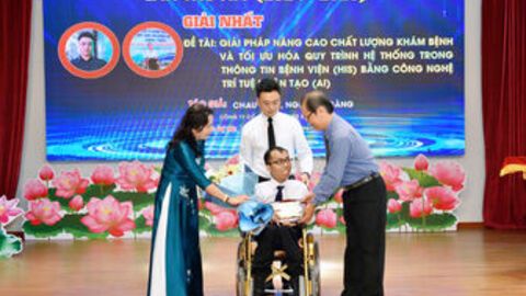 Nghị lực của kỹ sư công nghệ Chau Giàu