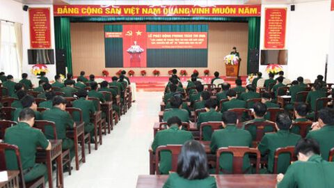 Lực lượng vũ trang tỉnh An Giang thi đua đổi mới sáng tạo, chuyển đổi số và bình dân học vụ số