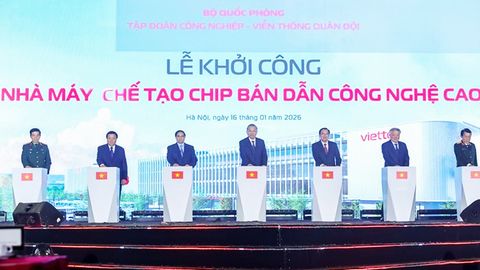Khởi công nhà máy chế tạo chip bán dẫn đầu tiên tại Việt Nam
