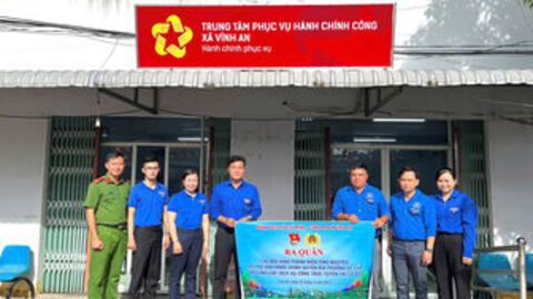 Tuổi trẻ Vĩnh An xung kích vì cộng đồng