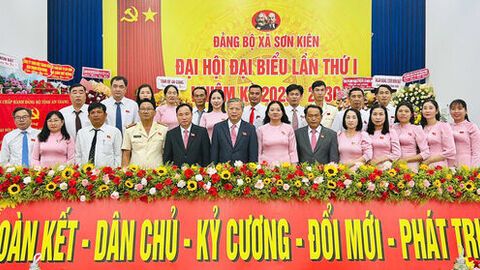 Đại hội đại biểu Đảng bộ xã Sơn Kiên nhiệm kỳ 2025 - 2030 
