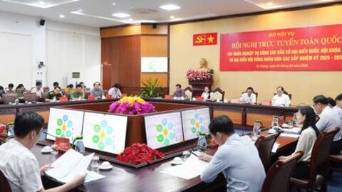 Hội nghị toàn quốc hướng dẫn nghiệp vụ công tác bầu cử đại biểu Quốc hội khóa XVI và đại biểu HĐND các cấp