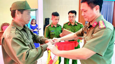 Hội thi Lực lượng tham gia bảo vệ an ninh, trật tự ở cơ sở giỏi xã Tân Hiệp