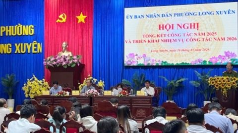 Phường Long Xuyên thực hiện đạt và vượt 10/10 chỉ tiêu nghị quyết phát triển kinh tế - xã hội