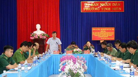 Kiểm tra việc thực hiện Nghị định số 03 của Chính phủ đối với lực lượng công an, quân sự, biên phòng