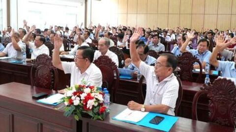 Hiệp thương lần thứ nhất giới thiệu người ứng cử đại biểu Quốc hội khóa XVI và đại biểu HĐND tỉnh An Giang 