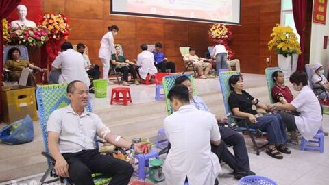 Bệnh viện Sản - Nhi An Giang tiếp nhận 200 đơn vị máu hiến