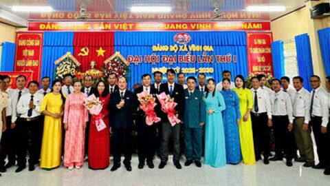 Đảng bộ xã Vĩnh Gia tổ chức Đại hội đại biểu lần I