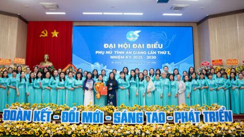 Đồng chí Trương Thanh Thúy giữ chức Chủ tịch Hội Liên hiệp Phụ nữ tỉnh An Giang nhiệm kỳ 2025 - 2030