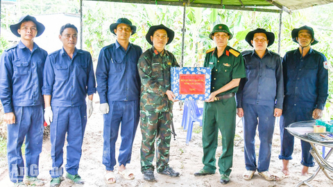Đội K92 quy tập thêm 8 hài cốt liệt sĩ tại An Giang 