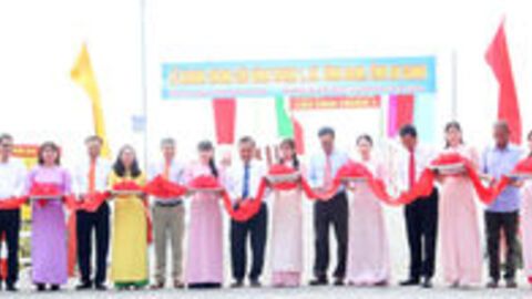 Xã Vĩnh Hanh khánh thành 2 cầu nông thôn