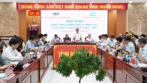 An Giang và Đại học Kinh tế TP. Hồ Chí Minh thúc đẩy hợp tác đến năm 2030