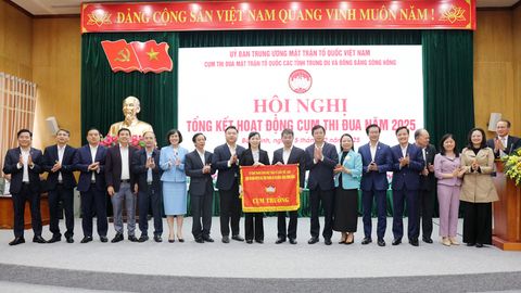 Cụm thi đua MTTQ các tỉnh Trung du và Đồng bằng sông Hồng tổng kết hoạt động năm 2025