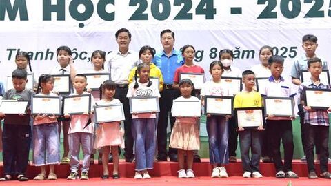 Trao học bổng TBS Group cho 672 học sinh, sinh viên 