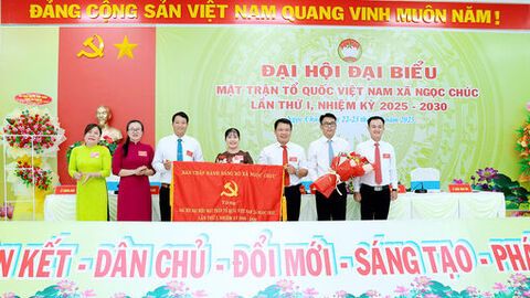 Đại hội Mặt trận Tổ quốc Việt Nam xã Ngọc Chúc nhiệm kỳ 2025 - 2030