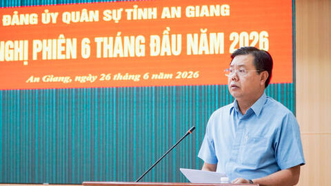 Bí thư Tỉnh ủy An Giang: Triển khai hiệu quả các đề án quốc phòng, xây dựng khu vực phòng thủ