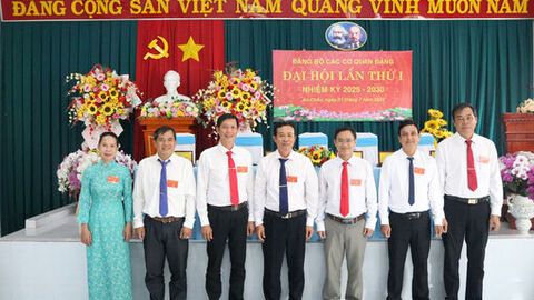 Đại hội Đảng bộ các Cơ quan Đảng xã An Châu, nhiệm kỳ 2025 - 2030 