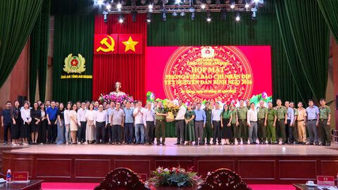 Công an tỉnh An Giang họp mặt báo chí dịp Tết Nguyên đán Bính Ngọ 2026