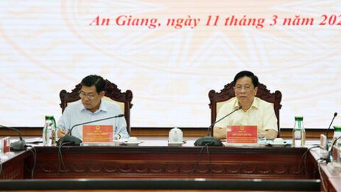 Chủ tịch UBND tỉnh An Giang Hồ Văn Mừng chỉ đạo tháo gỡ khó khăn một số dự án trọng điểm