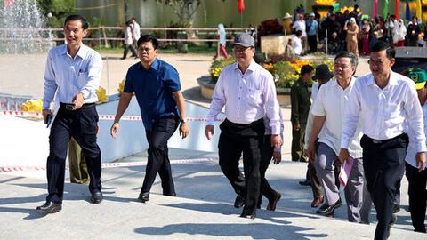 Chủ tịch UBND tỉnh An Giang Hồ Văn Mừng khảo sát hạ tầng kết nối Khu Du lịch Núi Cấm