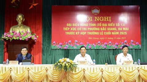 Đại biểu HĐND tỉnh Bắc Ninh tiếp xúc cử tri phường Bắc Giang và Đa Mai