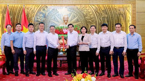 Bí thư Tỉnh ủy Nguyễn Văn Gấu tiếp lãnh đạo Tập đoàn Goertek